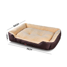 Load image into Gallery viewer, Soft Winter Warm Pet Bed Mattress -  Large Brown
