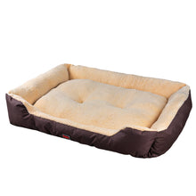 Load image into Gallery viewer, Soft Winter Warm Pet Bed Mattress -  Large Brown
