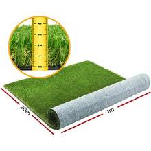 Load image into Gallery viewer, Primeturf Artificial Grass Synthetic 30mm 1mx20m 20sqm Fake Turf Plants Lawn 4-coloured
