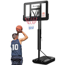 Load image into Gallery viewer, 90cm Base Portable Height Adjustable Basketball Hoop
