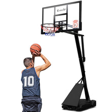 Load image into Gallery viewer, 112cm Base Portable Height Adjustable Basketball Hoop
