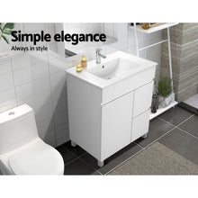 Load image into Gallery viewer, 750mm Bathroom Vanity Unit With Storage - White
