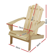 Load image into Gallery viewer, Outdoor Sun Lounge Wooden Chair
