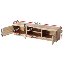 Load image into Gallery viewer, 160cm Classy Wooden TV Stand Entertainment Unit
