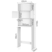 Load image into Gallery viewer, Bathroom Storage Cabinet - White
