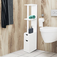 Load image into Gallery viewer, Contemporary and stylish Bathroom Storage Cabinet - White
