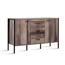 Load image into Gallery viewer, Buffet Sideboard Cabinet - Industrial Rustic Wooden
