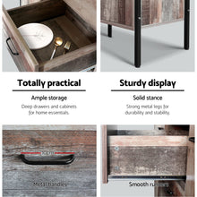 Load image into Gallery viewer, Buffet Sideboard Cabinet - Industrial Rustic Wooden
