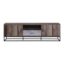 Load image into Gallery viewer, 180cm Wooden Industrial Rustic TV Cabinet Entertainment Unit
