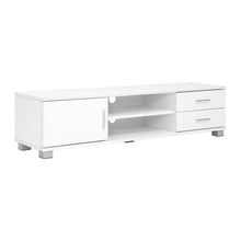 Load image into Gallery viewer, 120cm Stylish White TV Stand Entertainment Unit
