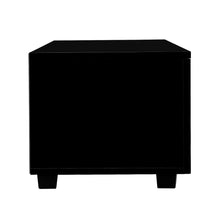 Load image into Gallery viewer, 140cm High Gloss Black TV Cabinet Stand Entertainment Unit
