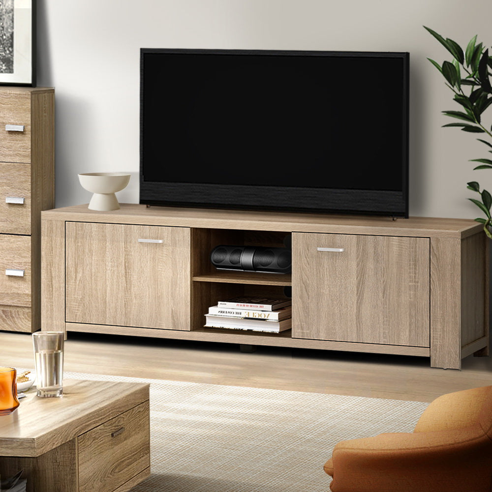 160cm Wooden TV Cabinet Entertainment Unit