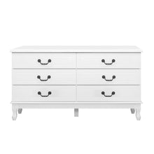 Load image into Gallery viewer, Elegant Provençal style white Chest of Drawers Lowboy
