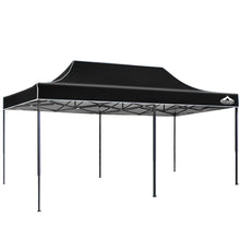 Load image into Gallery viewer, 3x6m Outdoor Tent Folding Wedding Gazebo - Black
