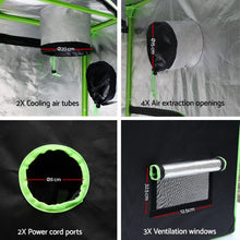 Load image into Gallery viewer, 150cm Hydroponic Weather Proof Lightweight Grow Tent
