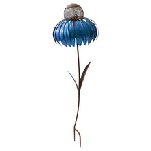 Load image into Gallery viewer, Petals Shape Sensation Blue Coneflower Bird Feeder
