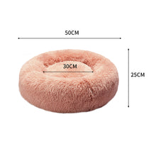 Load image into Gallery viewer, Nest Calming Donut Pet Kennel - Pink S
