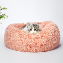 Load image into Gallery viewer, Nest Calming Donut Pet Kennel - Pink S
