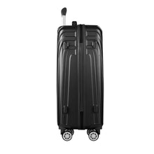 Load image into Gallery viewer, Wanderlite 3pc Luggage Trolley Suitcase Sets Travel TSA Hard Case Black
