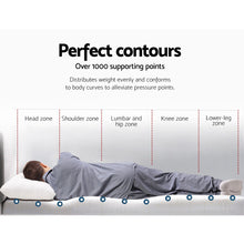 Load image into Gallery viewer, Cool Gel Memory Foam Mattress Topper w/Bamboo Cover 8cm - Double
