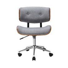 Load image into Gallery viewer, Artiss Wooden Fabric Office Chair Grey
