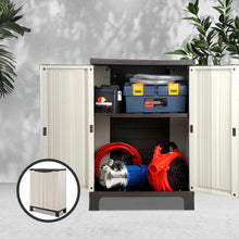 Load image into Gallery viewer, Outdoor Storage Cabinet Lockable Cupboard Garage 92cm
