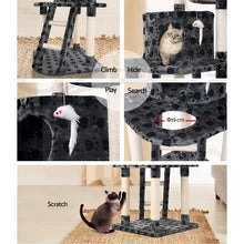 Load image into Gallery viewer, 120cm Pet Scratching Post - Wood Dark Grey
