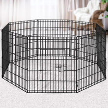 Load image into Gallery viewer, i.Pet 30&quot; 8 Panel Dog Playpen Pet Fence Exercise Cage Enclosure Play Pen
