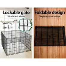 Load image into Gallery viewer, i.Pet 2x30&quot; 8 Panel Dog Playpen Pet Fence Exercise Cage Enclosure Play Pen
