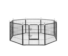 Load image into Gallery viewer, i.Pet 32&quot; 8 Panel Dog Playpen Pet Exercise Cage Enclosure Fence Play Pen
