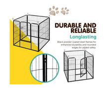 Load image into Gallery viewer, i.Pet 32&quot; 8 Panel Dog Playpen Pet Exercise Cage Enclosure Fence Play Pen
