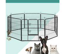 Load image into Gallery viewer, i.Pet 32&quot; 8 Panel Dog Playpen Pet Exercise Cage Enclosure Fence Play Pen
