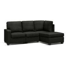 Load image into Gallery viewer, Modular Fabric Dark Grey 4 Seater Sofa Lounge Set
