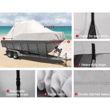 Load image into Gallery viewer, 17 - 19ft Waterproof Boat Cover
