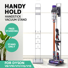 Load image into Gallery viewer, Artiss Freestanding Vacuum Stand Rack For Dyson Handheld Cleaner V6 V7 V8 V10 V11 Silver
