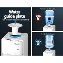 Load image into Gallery viewer, 22L Water Cooler Dispenser Top Loading Hot Cold Taps Filter Purifier Bottle
