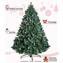 Load image into Gallery viewer, 2.4M 8FT Christmas Snow Tree
