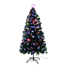 Load image into Gallery viewer, Jingle Jollys 1.2m Christmas Tree Optic Fibre LED Xmas tree Multi Colour
