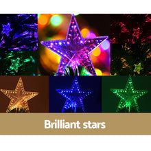 Load image into Gallery viewer, Jingle Jollys 1.2m Christmas Tree Optic Fibre LED Xmas tree Multi Colour
