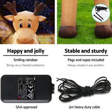 Load image into Gallery viewer, Jingle Jollys 5M Christmas Inflatable Reindeer Outdoor Xmas Decorations Lights
