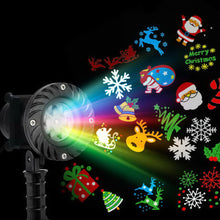 Load image into Gallery viewer, Christmas Party Pattern LED Laser Landscape Projector
