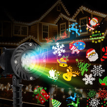 Load image into Gallery viewer, Christmas Party Pattern LED Laser Landscape Projector
