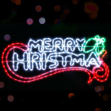 Load image into Gallery viewer, Christmas Waterproof Colourful Motif Lights LED Rope
