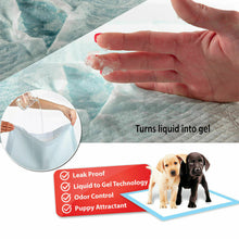 Load image into Gallery viewer, 400pcs 60x60cm Absorbent Puppy Cat Indoor Toilet Training Pads
