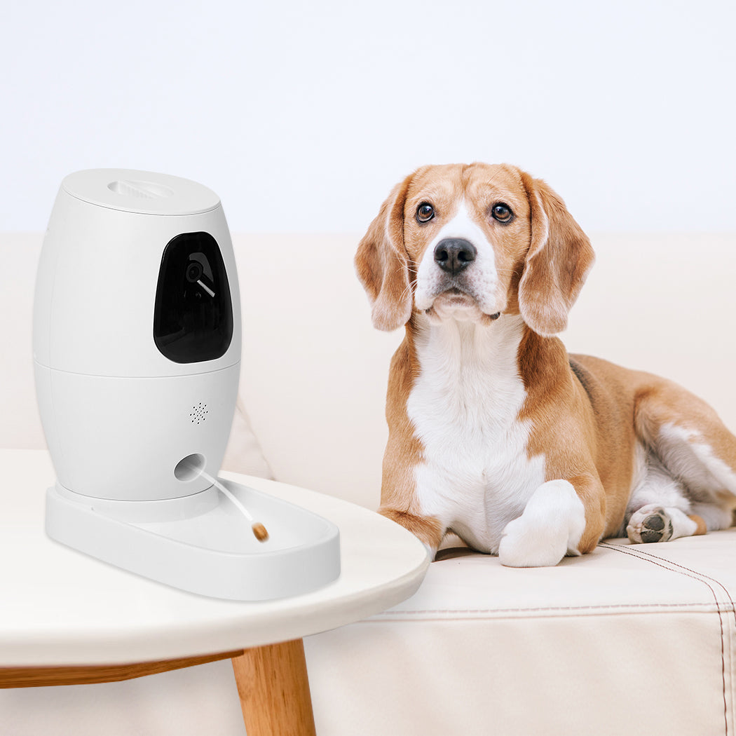 SmartPetFeeder Camera Dog Cat Automatic Food Dispenser